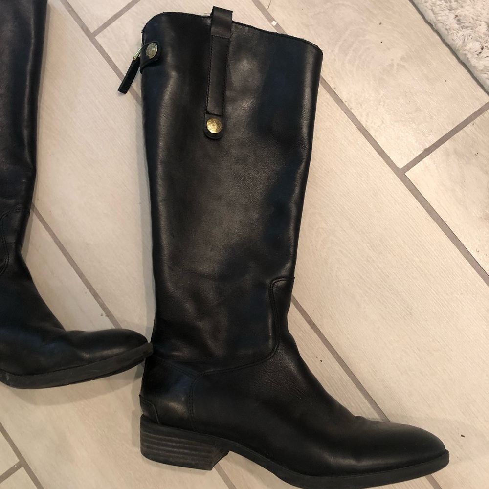 Sam Edelman riding boot black size 7 1/12